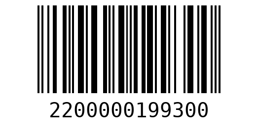 Штрихкод 2200000199300