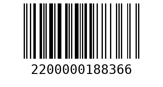 Штрихкод 2200000188366
