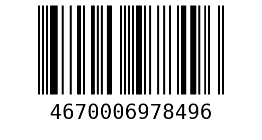 Штрихкод 4670006978496