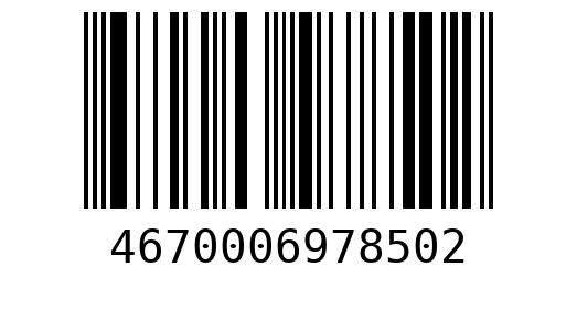 Штрихкод 4670006978502