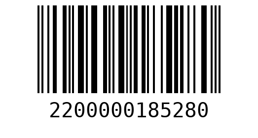 Штрихкод 2200000185280