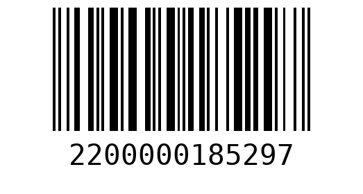 Штрихкод 2200000185297