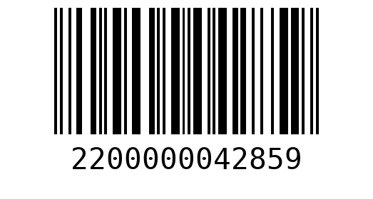 Штрихкод 2200000042859