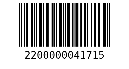 Штрихкод 2200000041715