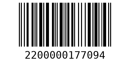 Штрихкод 2200000177094
