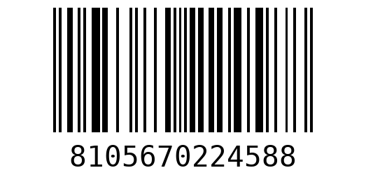 Штрихкод 810567022458