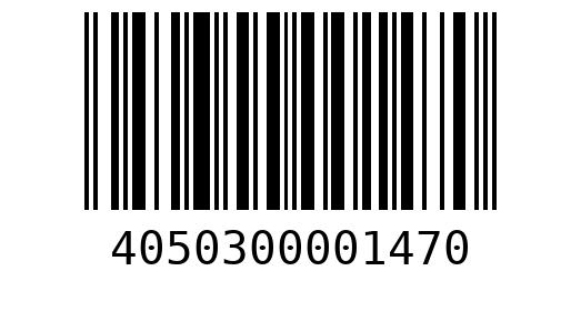 Штрихкод 4050300001470