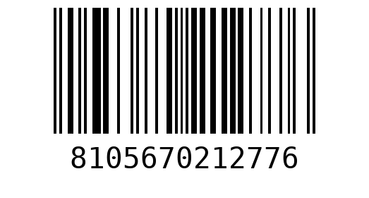 Штрихкод 810567021277