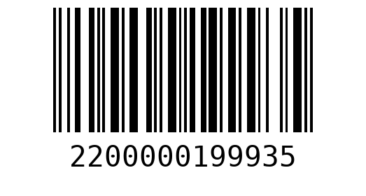 Штрихкод 2200000199935