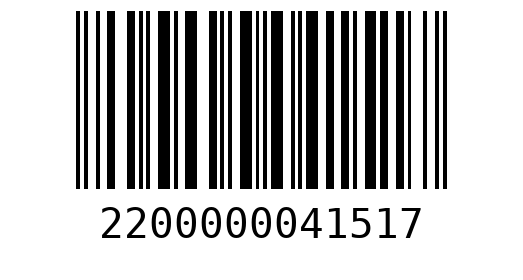 Штрихкод 2200000041517