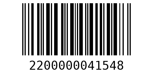 Штрихкод 2200000041548