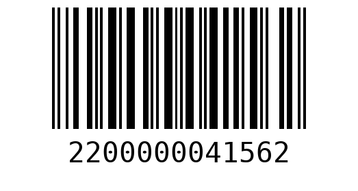 Штрихкод 2200000041562