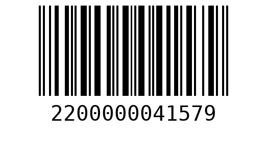 Штрихкод 2200000041579