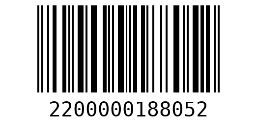Штрихкод 2200000188052