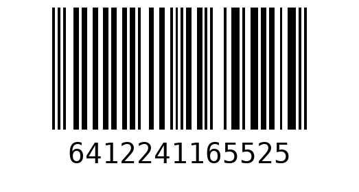 Штрихкод 6412241165525
