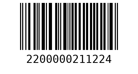 Штрихкод 2200000211224