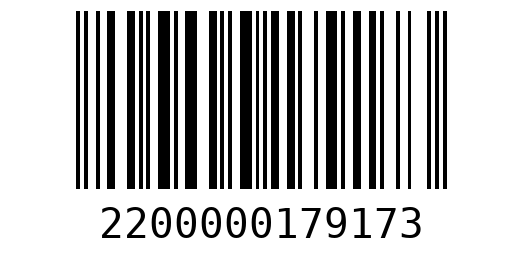 Штрихкод 2200000179173