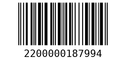 Штрихкод 2200000187994