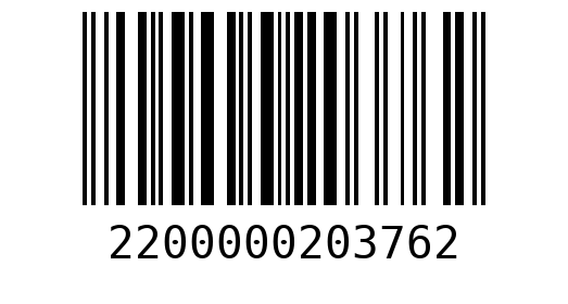 Штрихкод 2200000203762