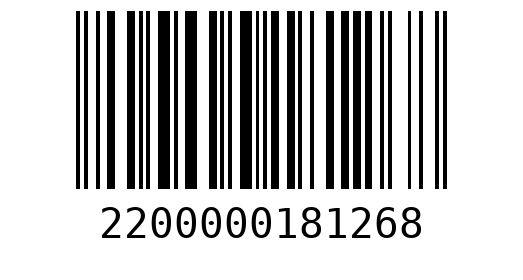 Штрихкод 2200000181268