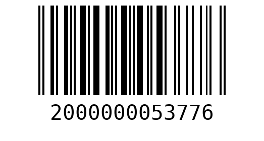 Штрихкод 2000000053776