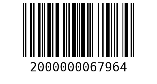 Штрихкод 2000000067964