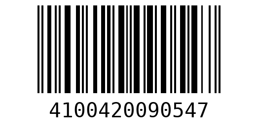 Штрихкод 4100420090547