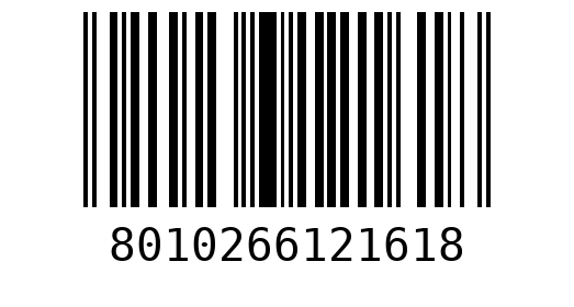 Штрихкод 8010266121618