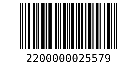 Штрихкод 2200000025579