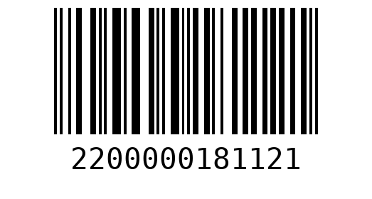 Штрихкод 2200000181121