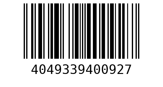 Штрихкод 4049339400927