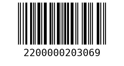 Штрихкод 2200000203069