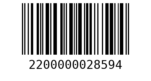 Штрихкод 2200000028594