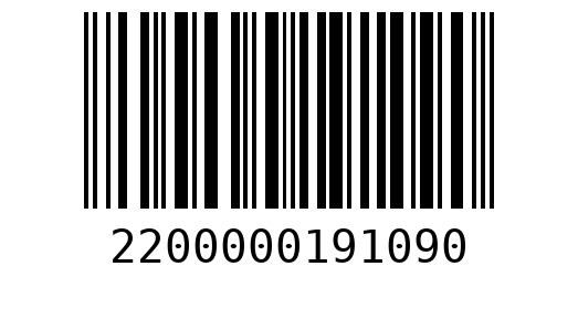 Штрихкод 2200000191090