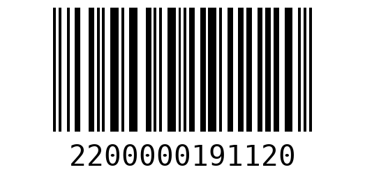 Штрихкод 2200000191120