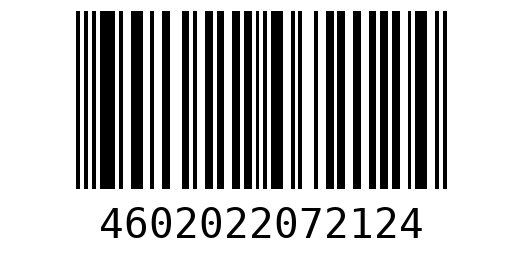 Штрихкод 4602022072124