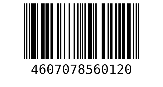 Штрихкод 4607078560120