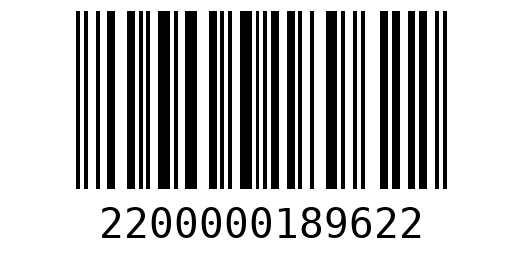 Штрихкод 2200000189622