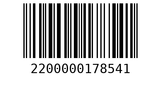 Штрихкод 2200000178541