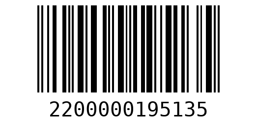 Штрихкод 2200000195135