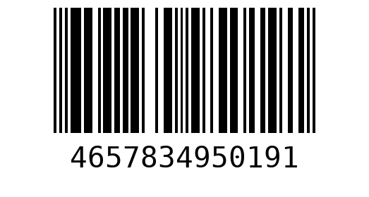 Штрихкод 4657834950191