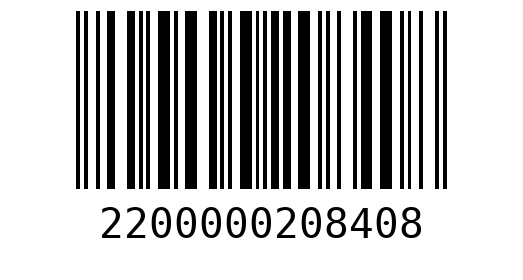 Штрихкод 2200000208408