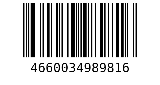 Штрихкод 4660034989816
