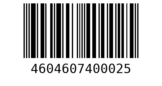 Штрихкод 4604607400025