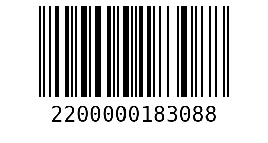 Штрихкод 2200000183088