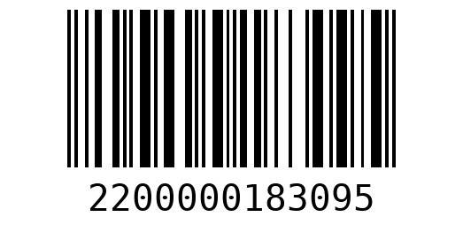 Штрихкод 2200000183095