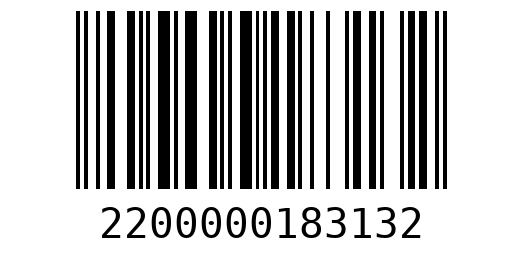 Штрихкод 2200000183132