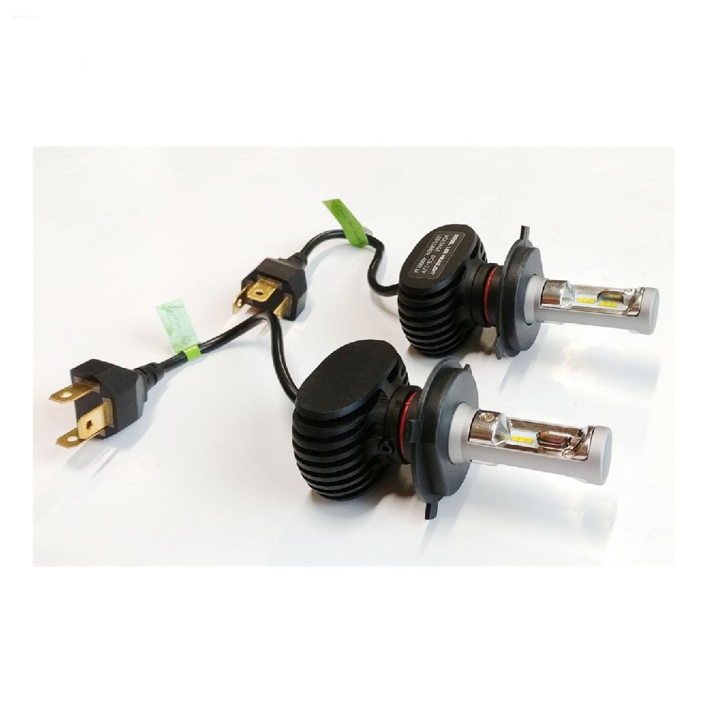 Лампа диодная S1 12-24V H4 3800lm К-т