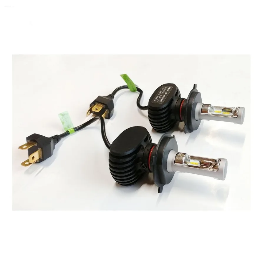 Лампа диодная S1 12-24V H4 3800lm К-т