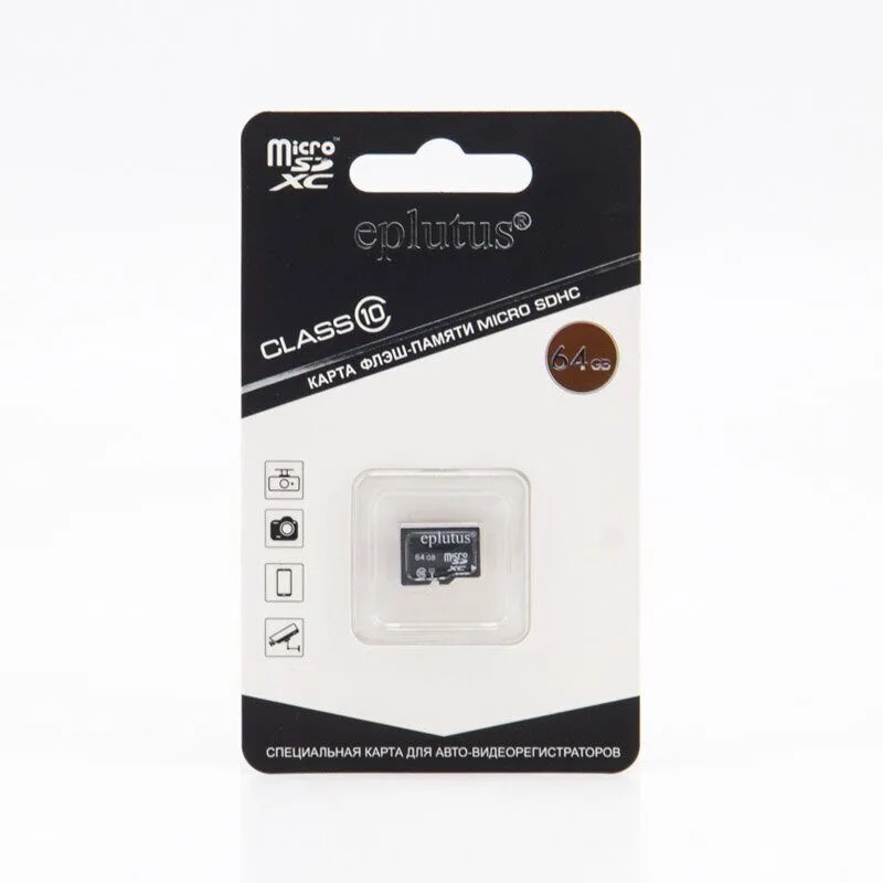 Карта памяти 64GB 10 Класс 100Mb/s Eplutus